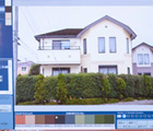 カラーシミュレーションを使って外壁・屋根塗装の色を選ぶ注意点