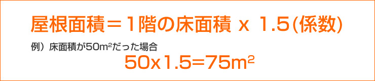 係数 屋根 勾配 屋根勾配と屋根の面積