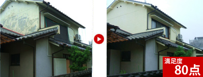 満足度80点
