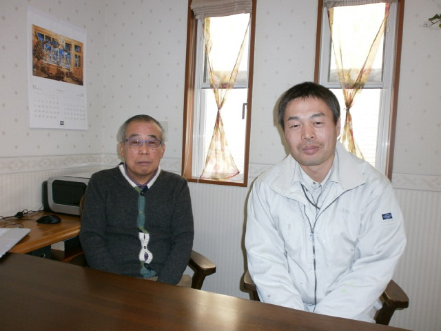 I様と正興さんのツーショット写真
