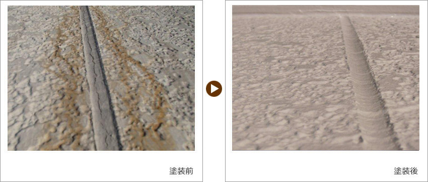 I様の家の塗装前、塗装後の写真03