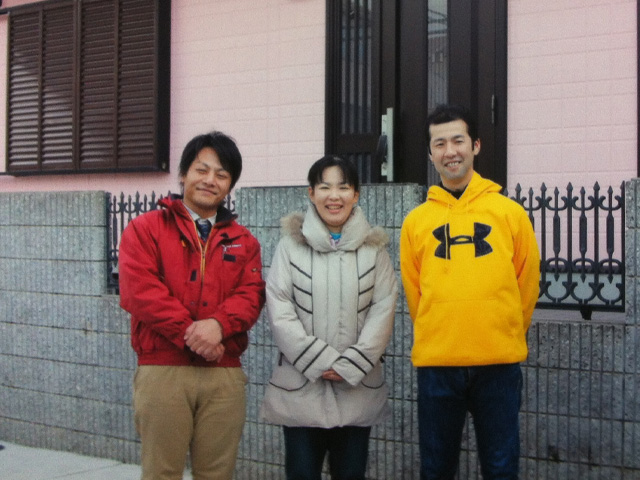 O夫婦とアローペイントさんのスリーショット写真
