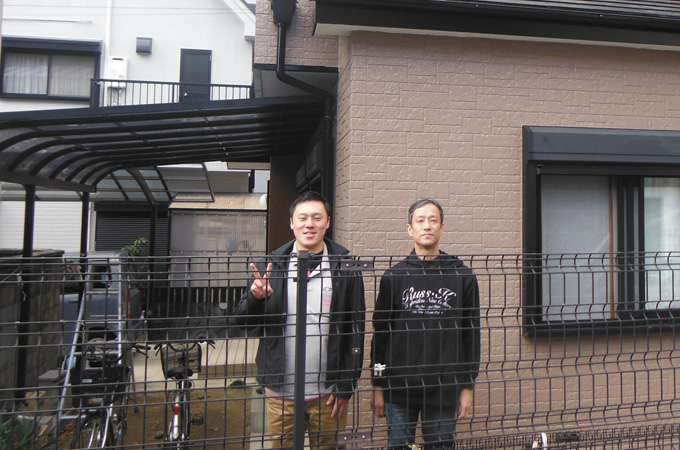 O様、ユウマペイントさんのツーショット写真